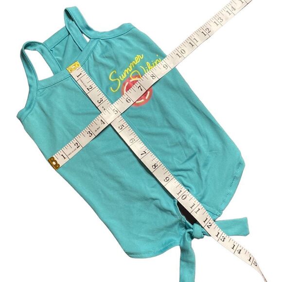 Dog Tank Top Teal Shirt NWT - Picture 4 of 7